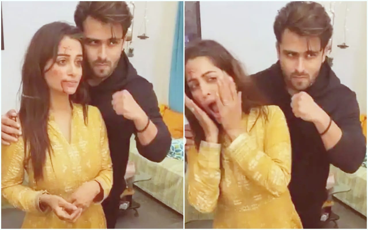 Dipika Kakar hubby Shoaib Ibrahim seen punching her and she can be seen bleeding