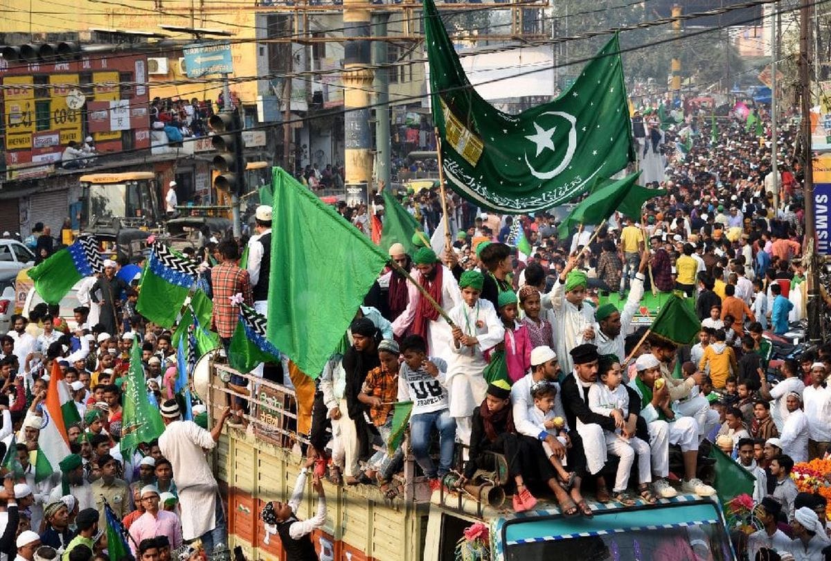 Barawafat Julus in Mathura Muslim Celebrate Festival
