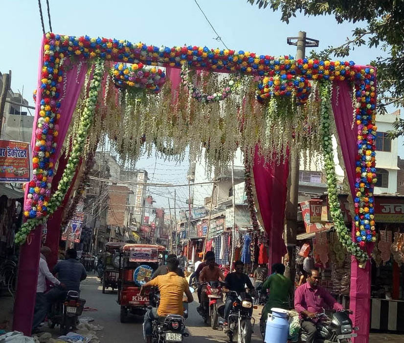 Lights scattered on yumme viladat