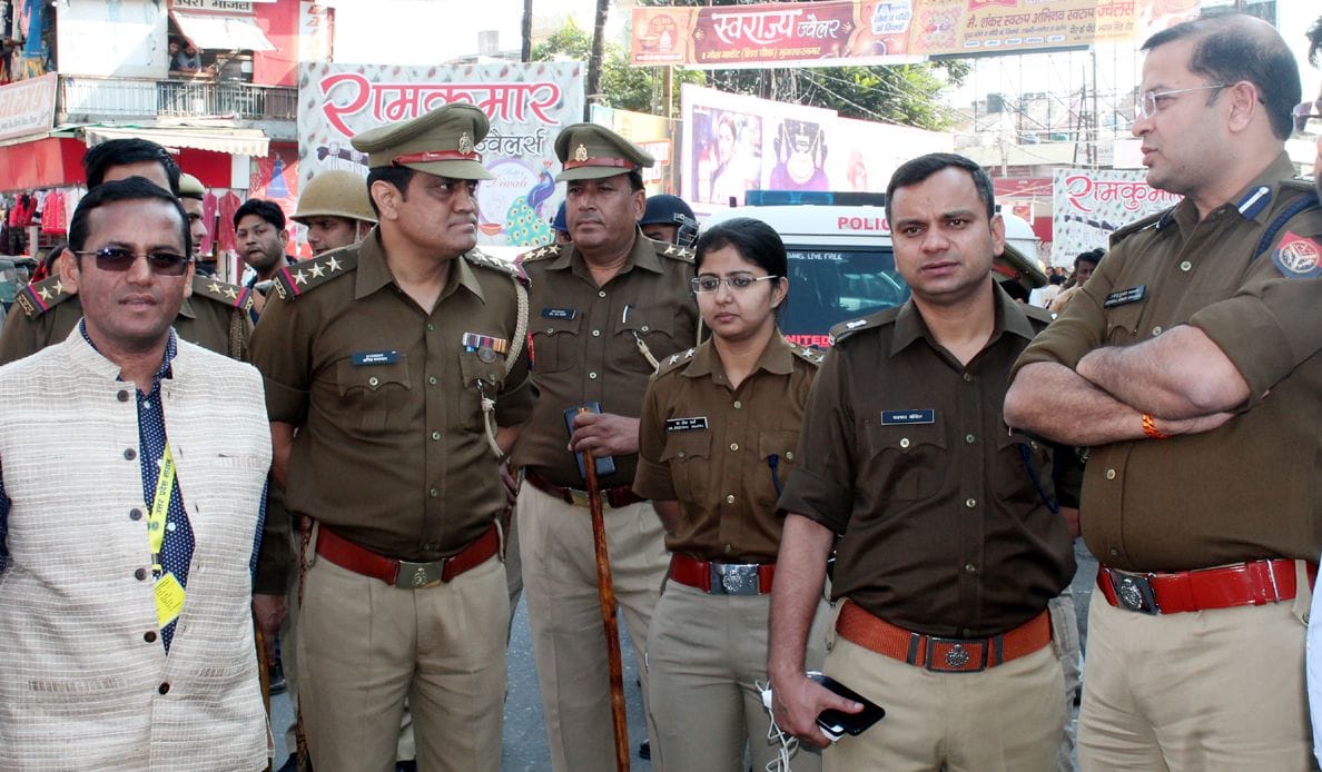 Muzaffarnagar News: Commissioner and DIG visited
