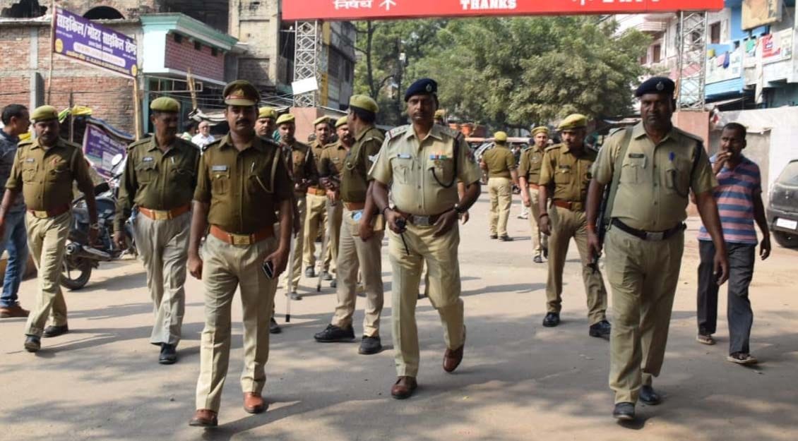 police was present every where