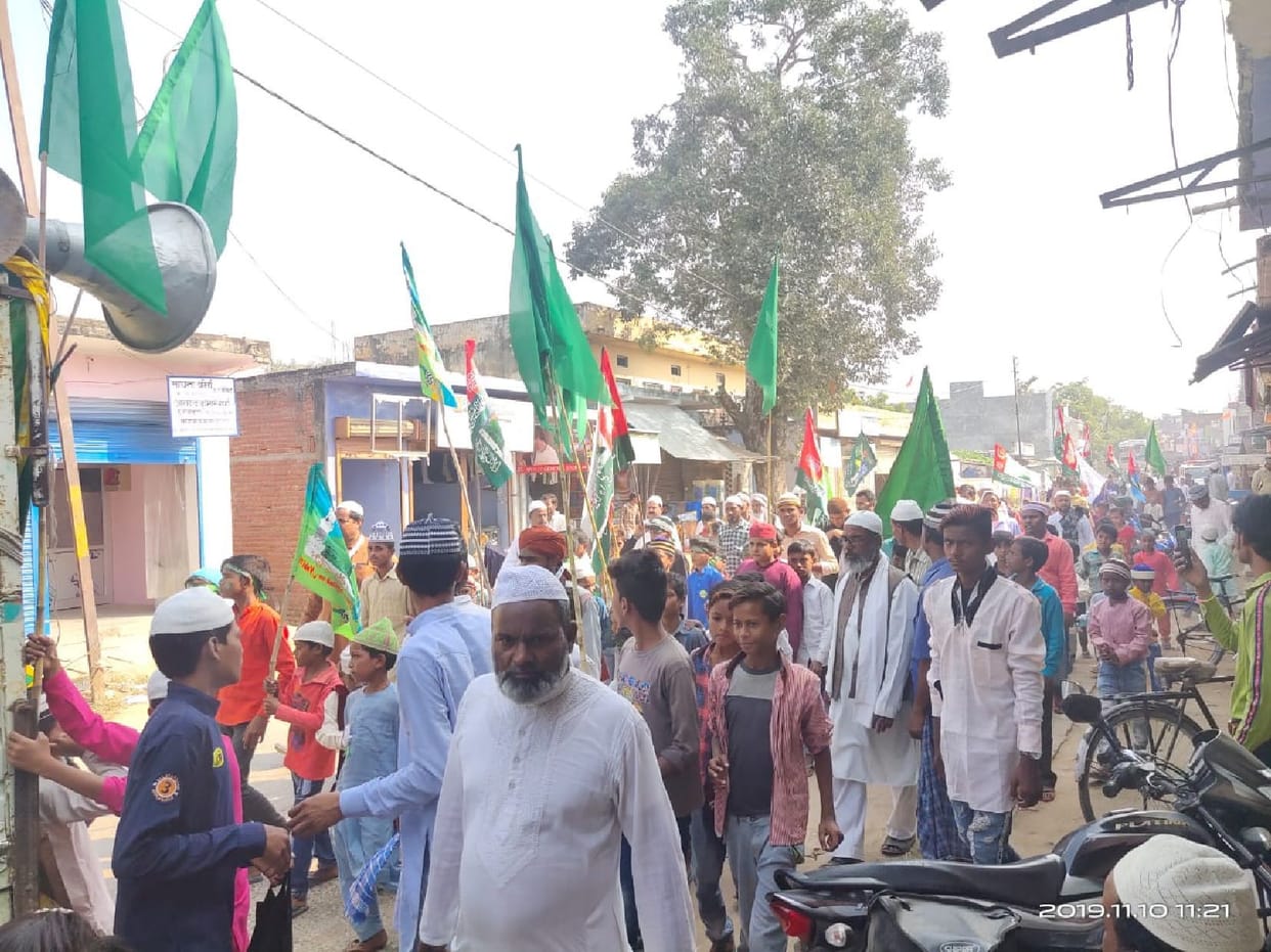 Baravafat procession in rural areas