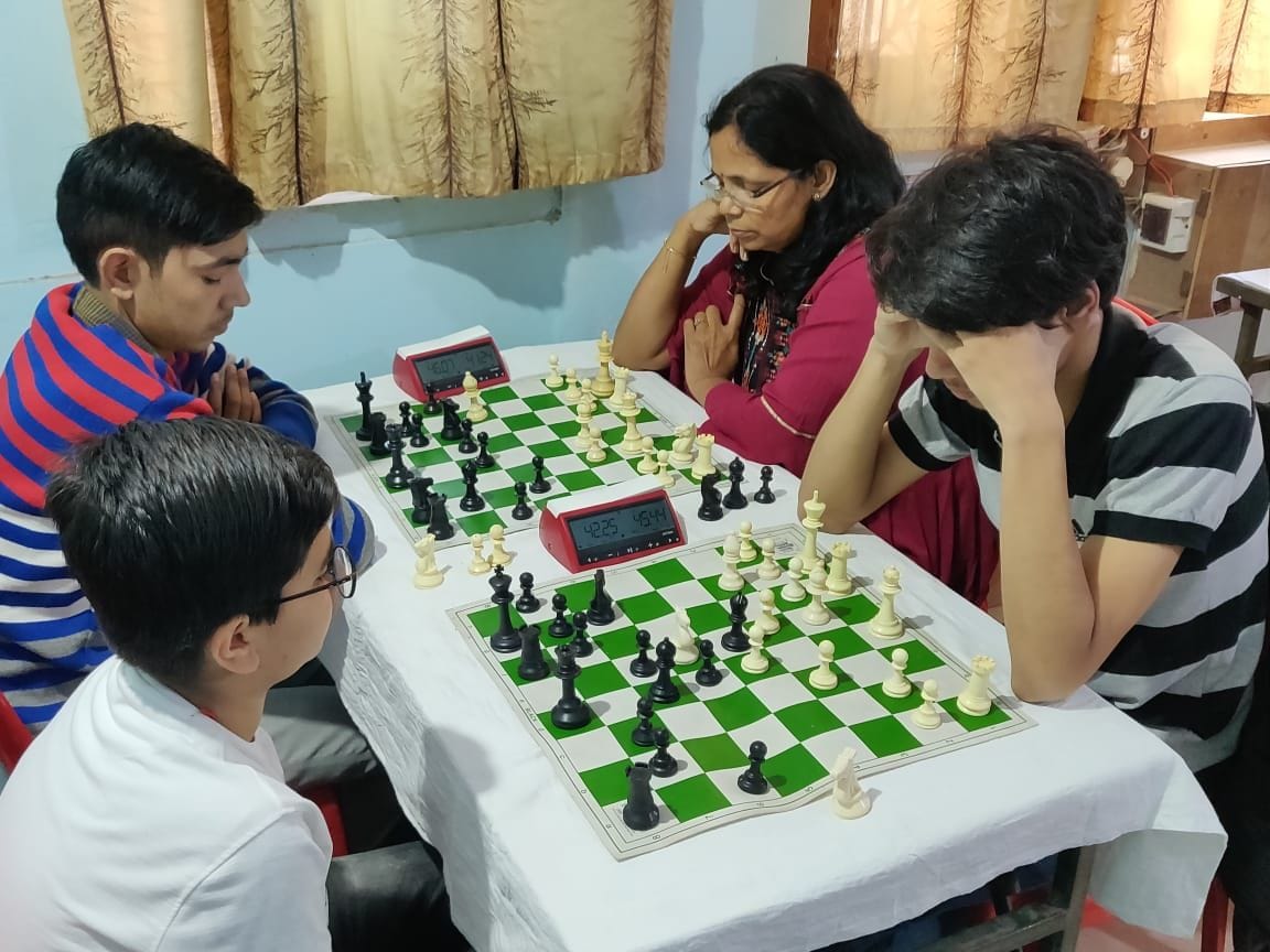 Chetan wins over Ravindra in Chess