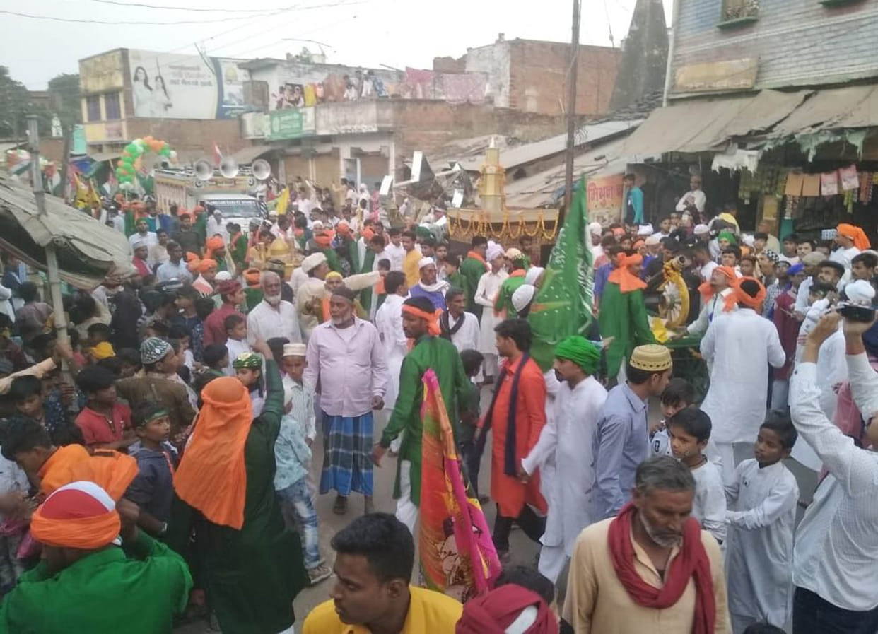 Even in towns, celebrations and celebrations are celebrated