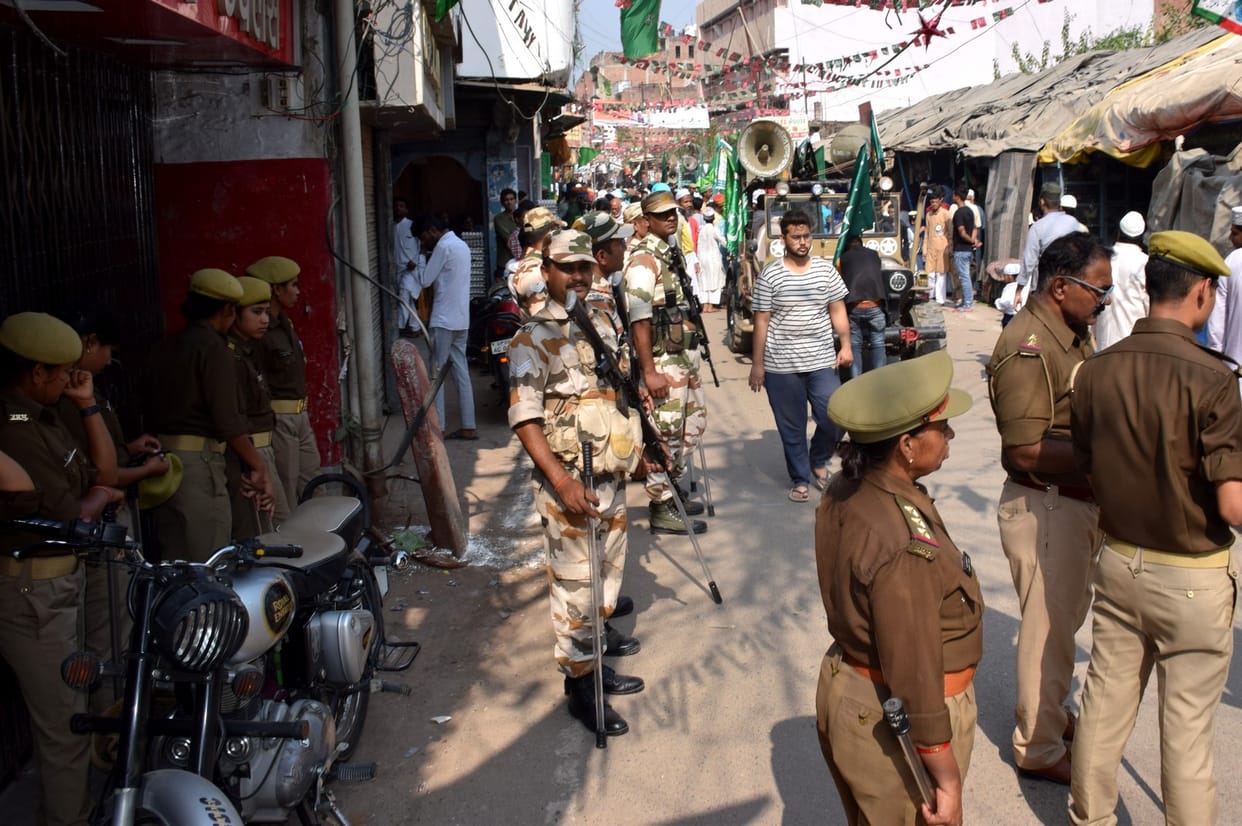 Aman peace seen everywhere, precautionary force deployed