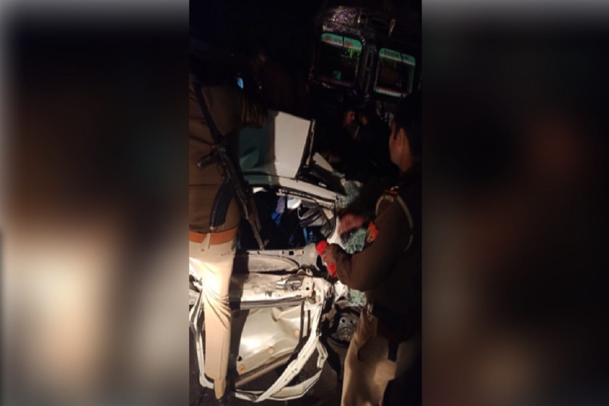 Five friends died in road accident in Meerut district of Uttar Pradesh