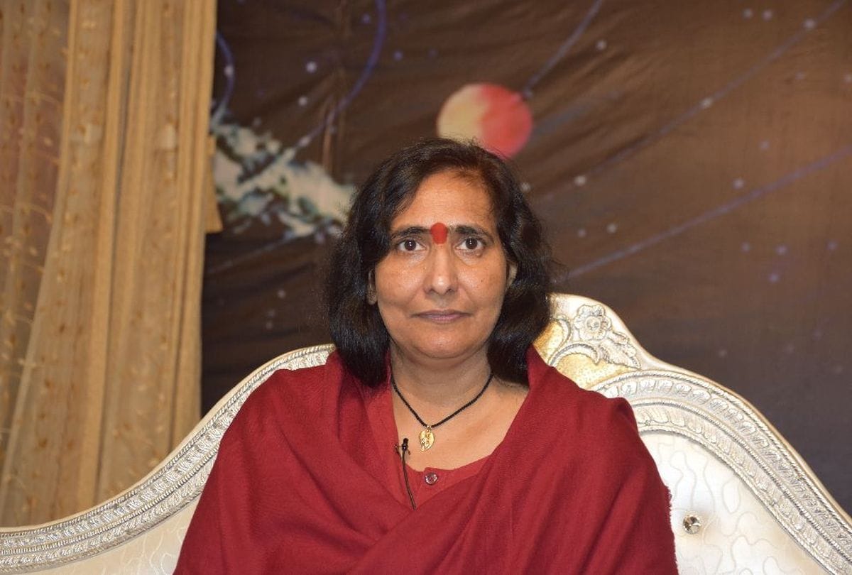 Sadhvi Ritambhara Slams on Asaduddin Owaisi in Vridavan