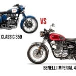 Benelli Imperiale 400 VS Royal Enfield Classic 350