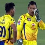 दीपक चाहर- एमएस धोनी