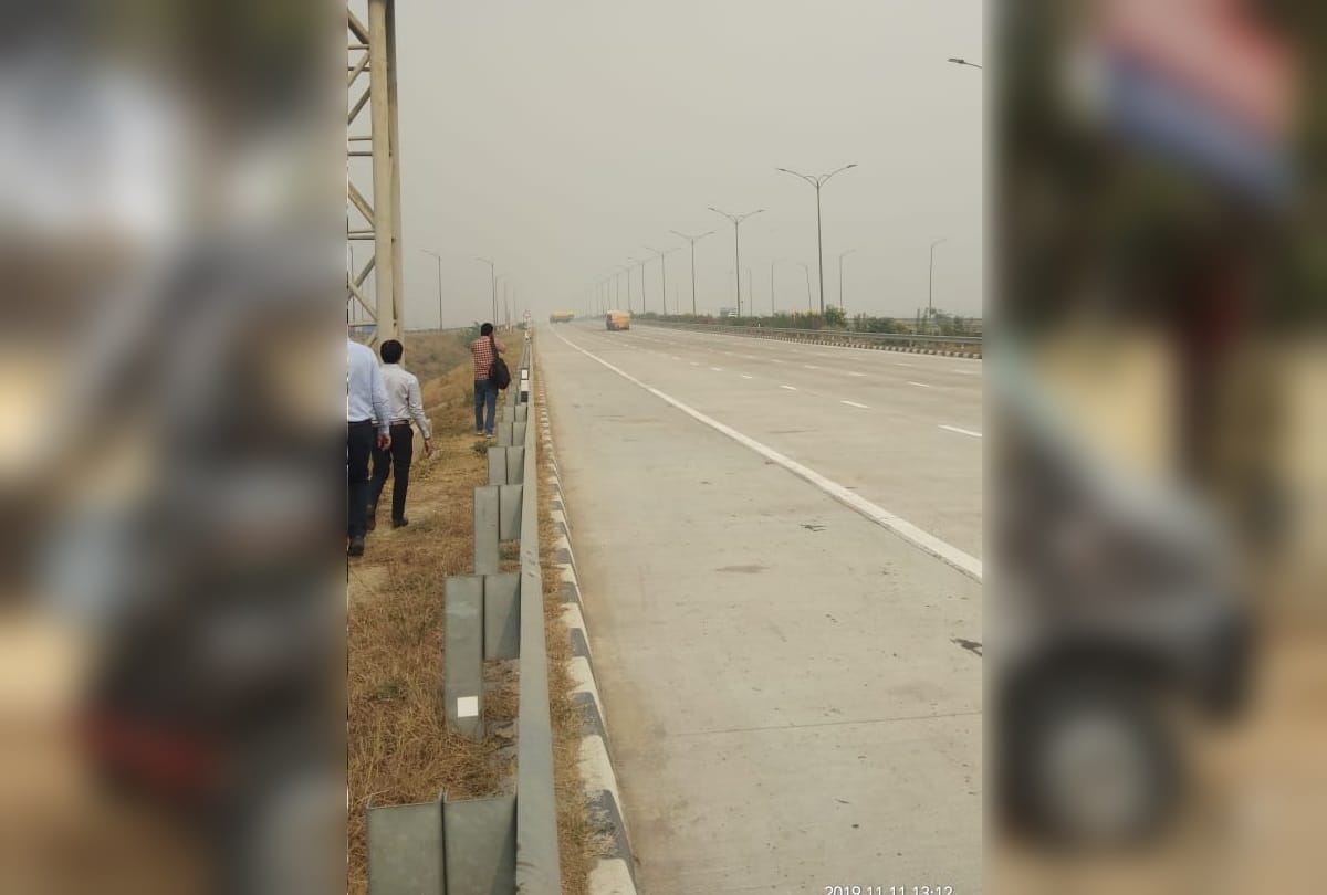 road accident on eastern peripheral expressway