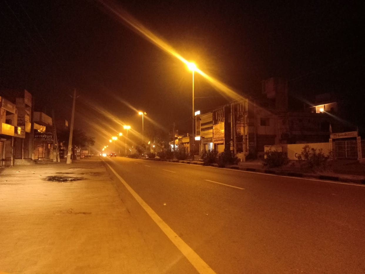 street light, colony, vip, fatehabad
