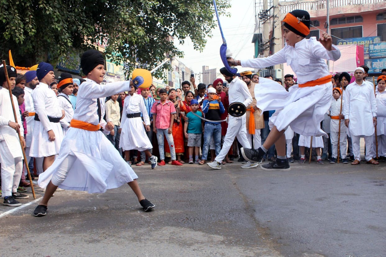 festival, nagar kirtan, gurunanak dev festival, fatehabad