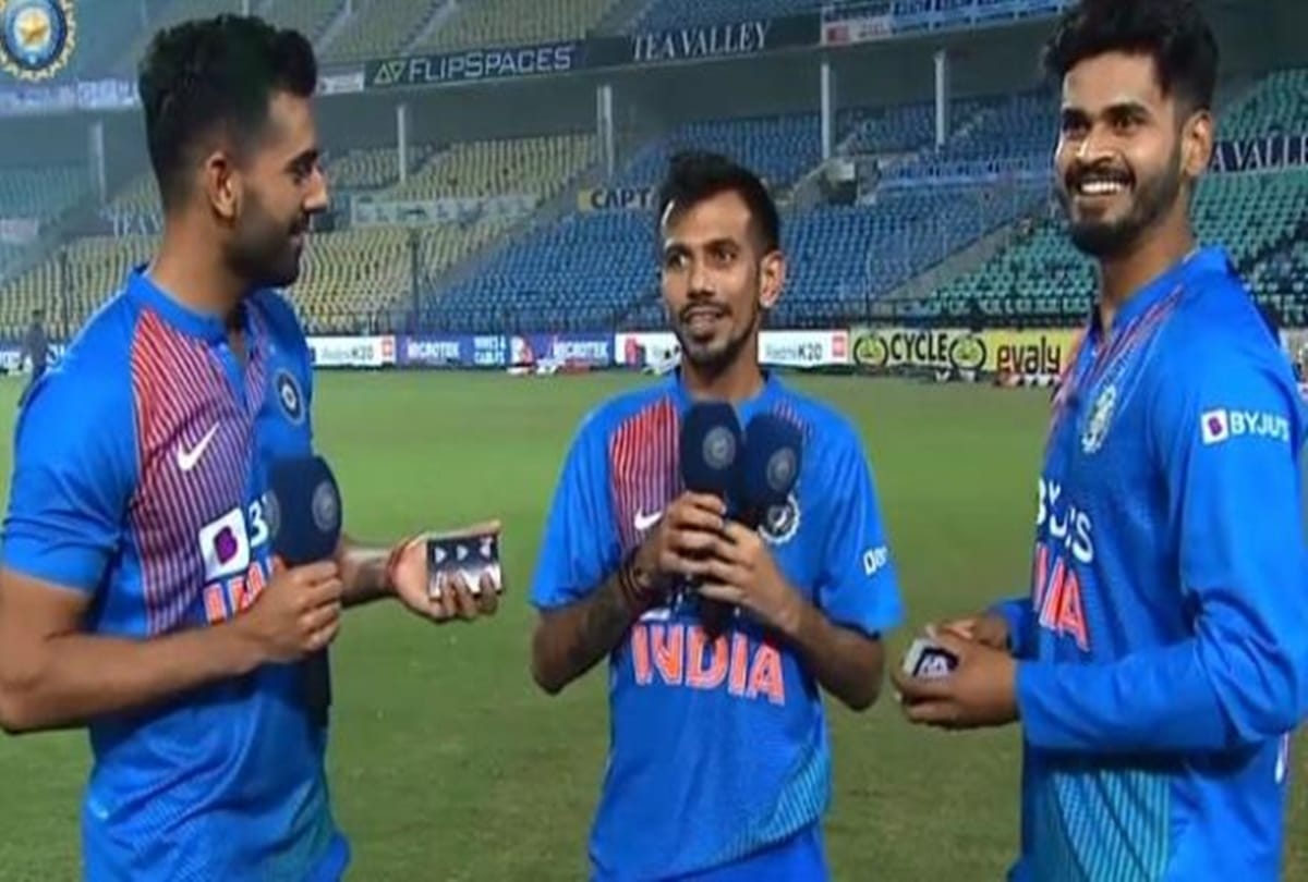 VIDEO: Shreyas Iyer, Deepak chahar card trick on Chahal TV, after India defeated Bangladesh