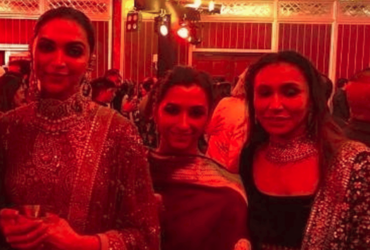 Deepika Padukone shared her tired photo after attending her best friend wedding with Ranveer Singh