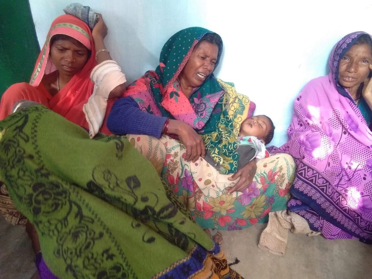 man killed by Elephant herd attack in babhani sonbhadra