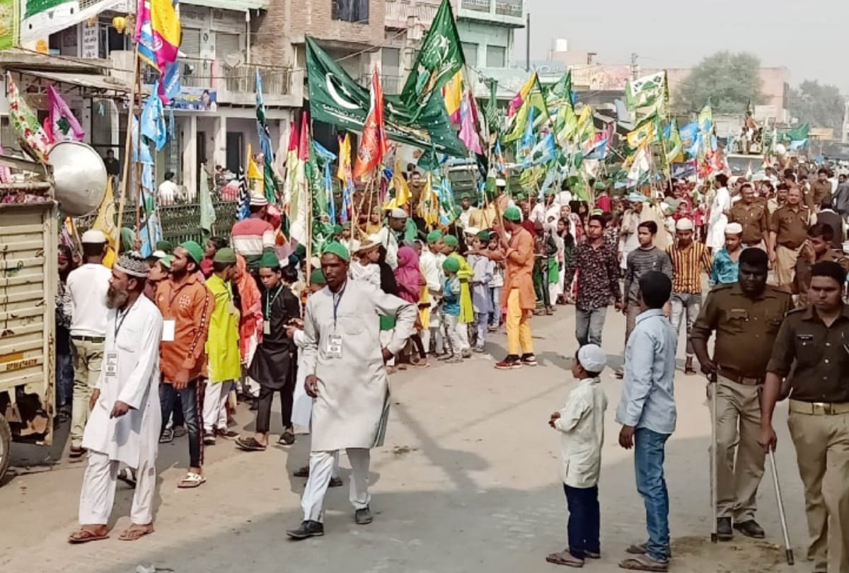 greater noida on the second day of ayodhya verdict security tight harmony remains