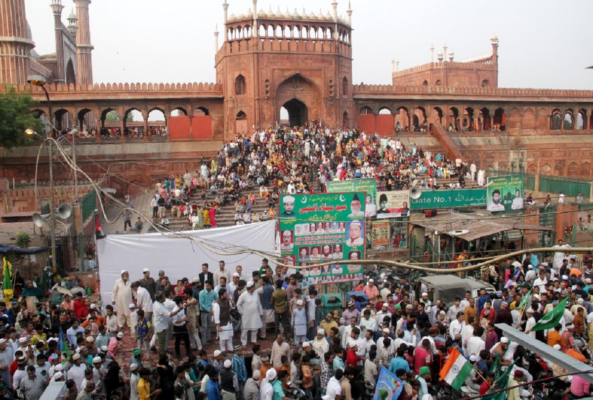 Procession of Eid Milad Un Nabi taken out amidst tight security in delhi