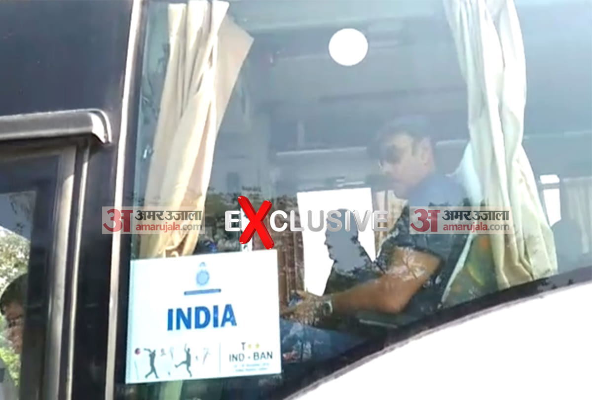 PHOTOS: Indian and Bangladesh cricket team reached Indore for first test match