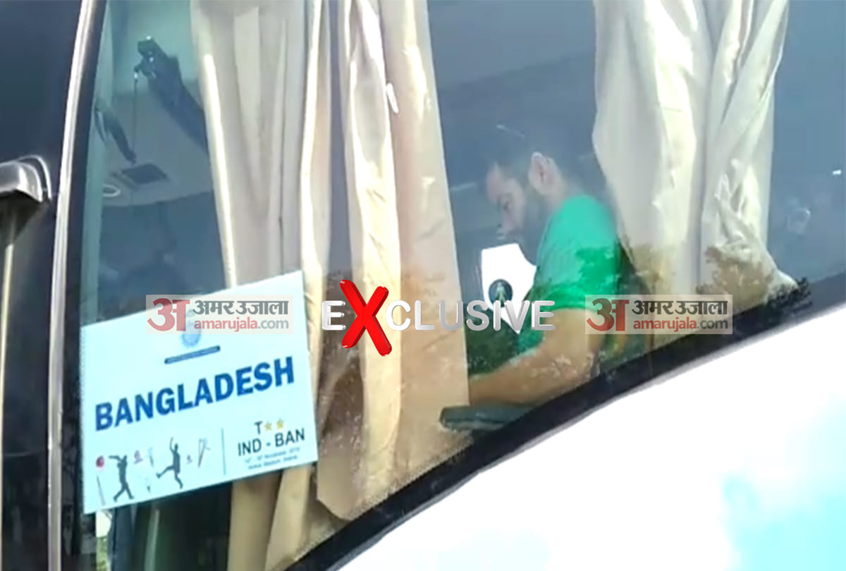 PHOTOS: Indian and Bangladesh cricket team reached Indore for first test match