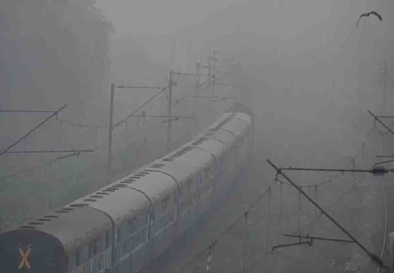 Pollution reduced due to strong sunlight during the day in kanpur