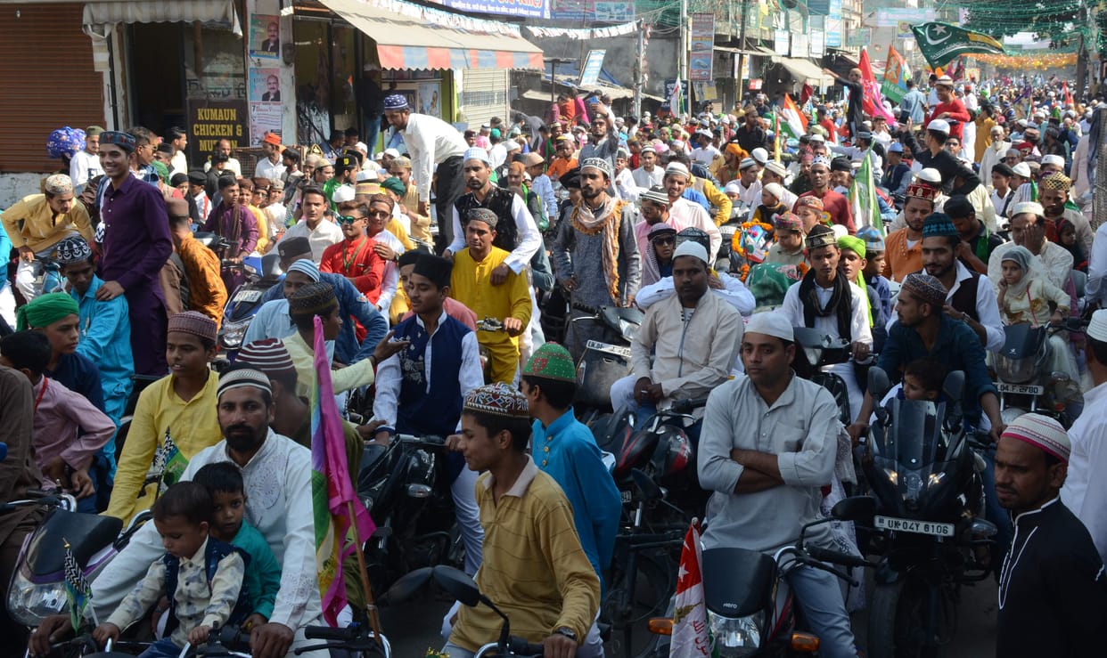 Procession on Jashne Eid Miladunnbi