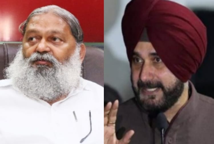 Haryana MLA Anil vij comments on Navjot singh sidhu