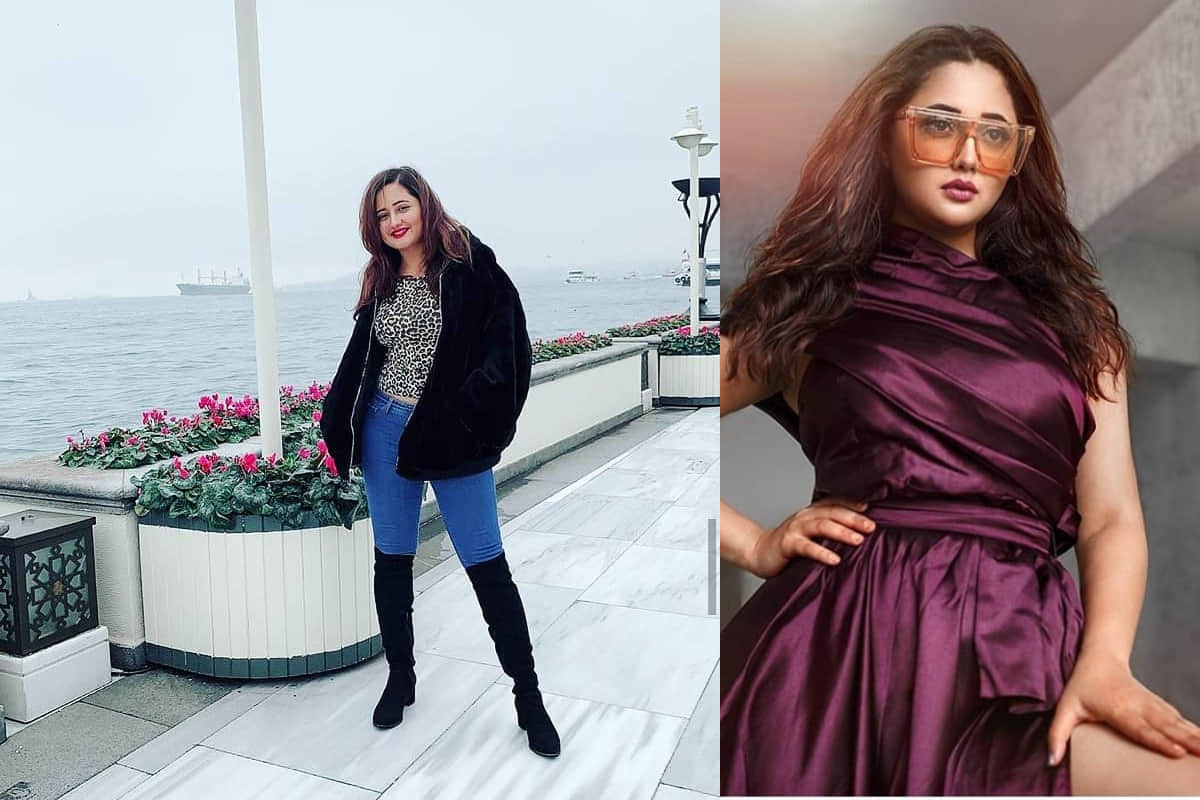 bigg boss 13 contestant rashami desai looks stunning in bridal lehenga