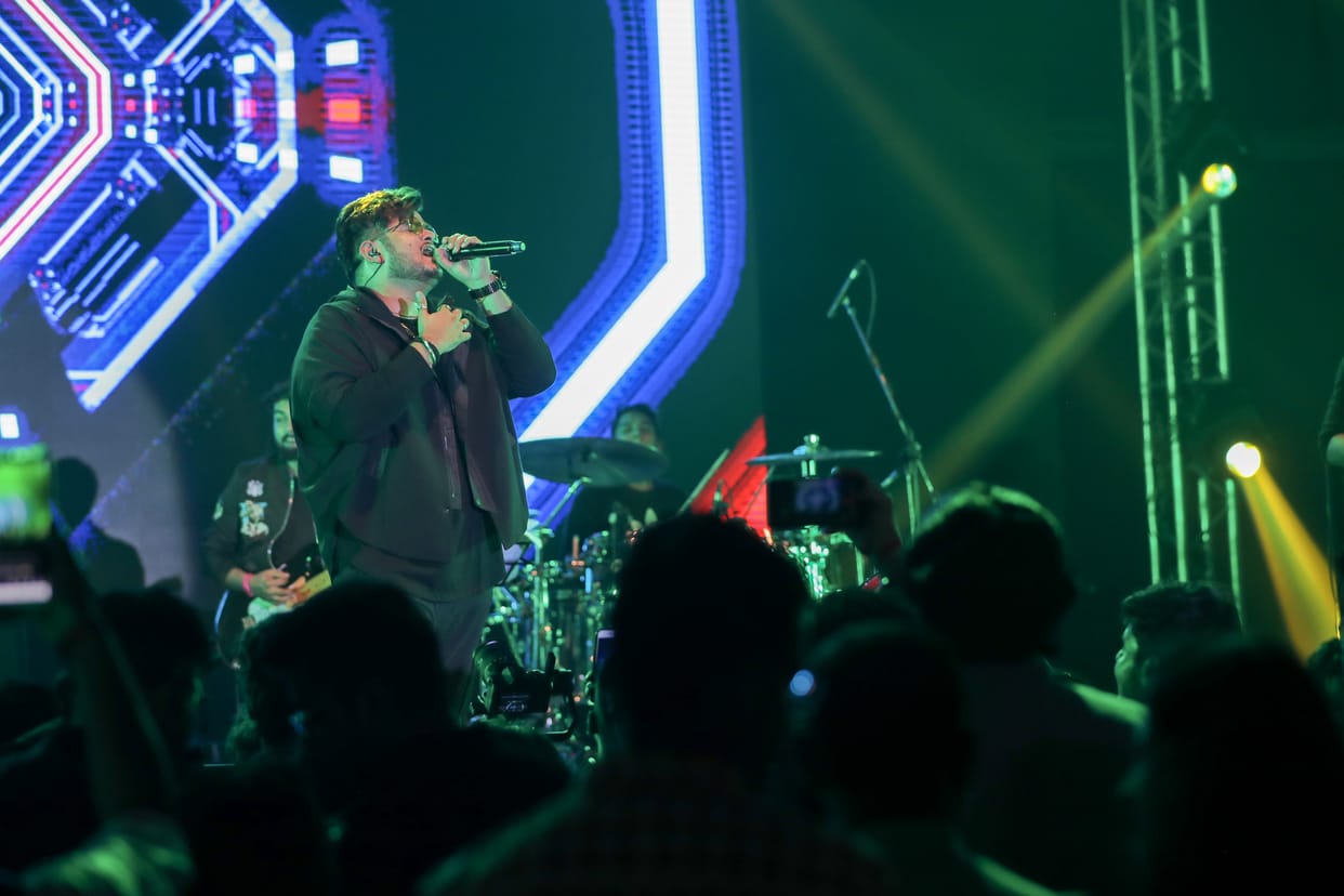 Vishal Mishra live Performance in mumbai