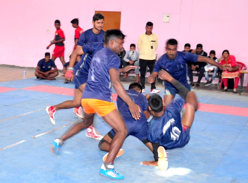 Competition in state level kabaddi competition