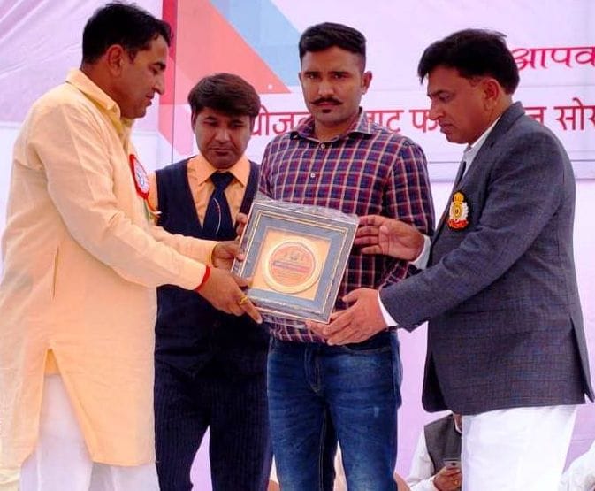 Shooter Sanwaria Malik honored in Rajasthan