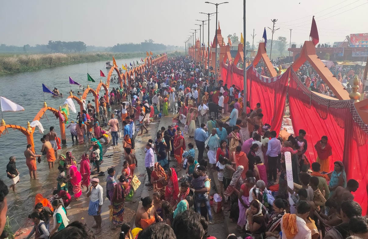 holy dip at kartik purnima