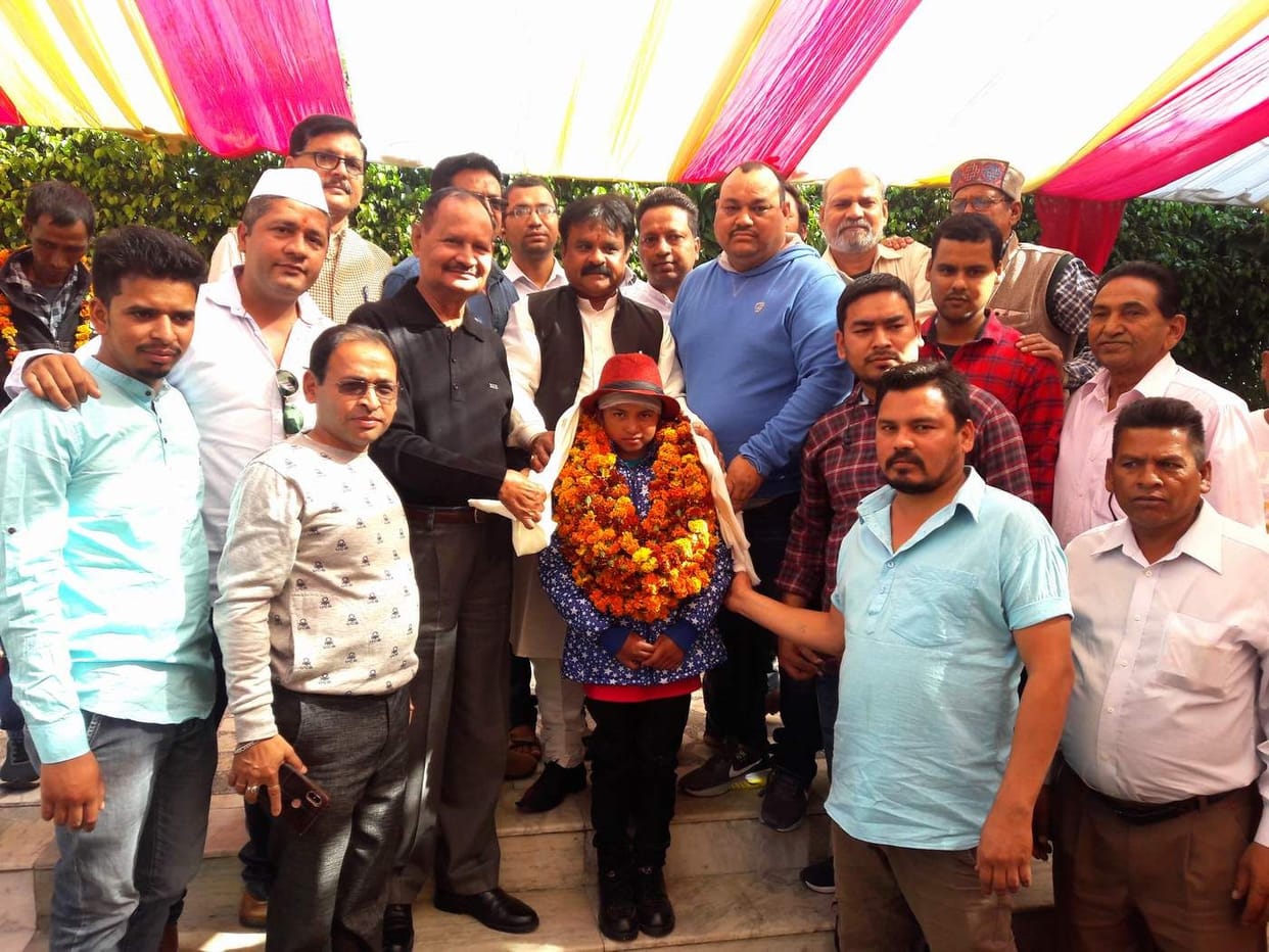 Congress Seva Dal honored Bahadur Rakhi