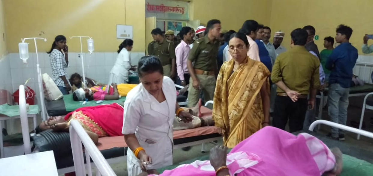 three dead and 22 injured in accidents