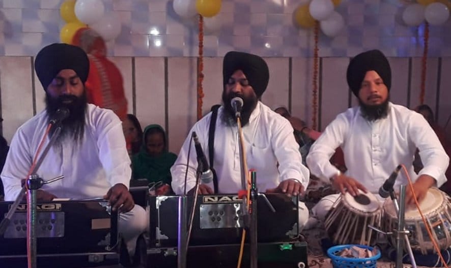 Nihal became compatible with the echo of 'Kali Taran Guru Nanak Aaya ...'