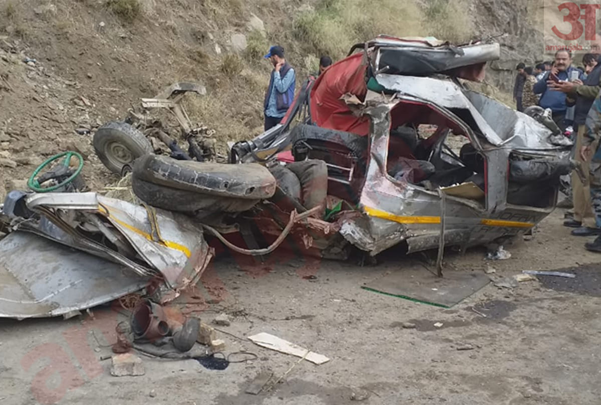 road accident doda jammu kashmir, sixteen died, photos and video of doda accident