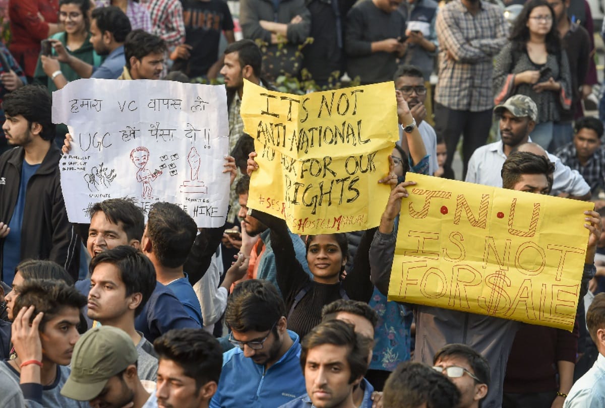JNU vice chancellor M jagdish kumar is favorite boy of controversies jnu sedition row was beginning