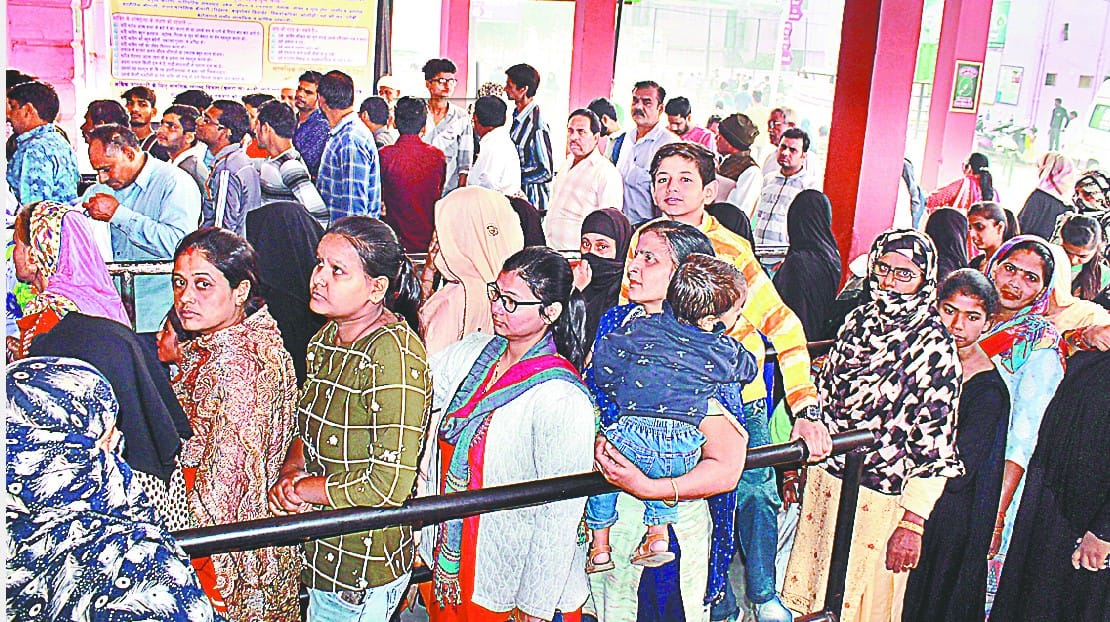 Queue of patients in hospitals, number reached five and a half thousand