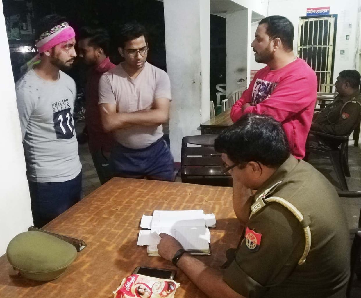 the attackers surrounded the cooks left pistol and scooty