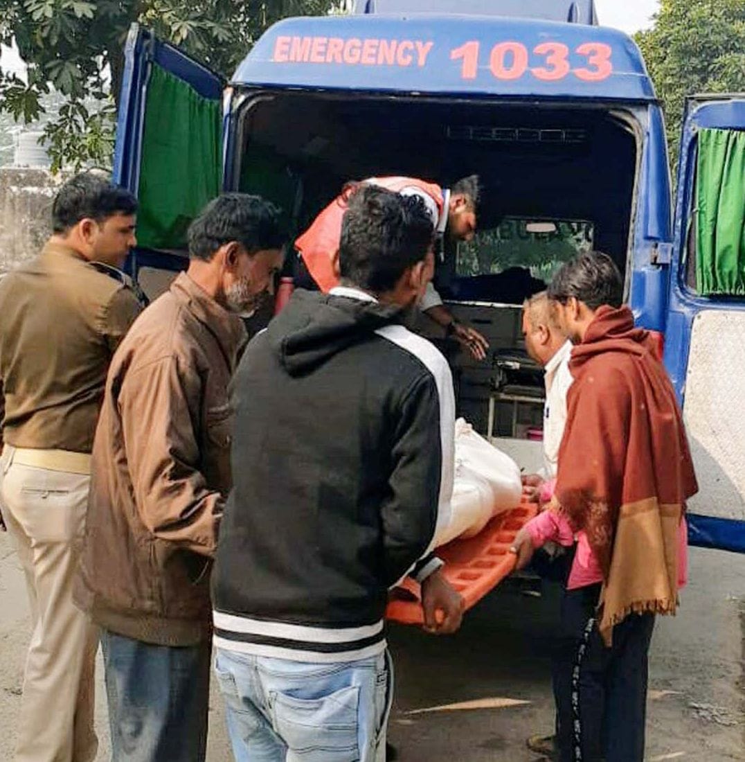 the man died due to collesion of bike