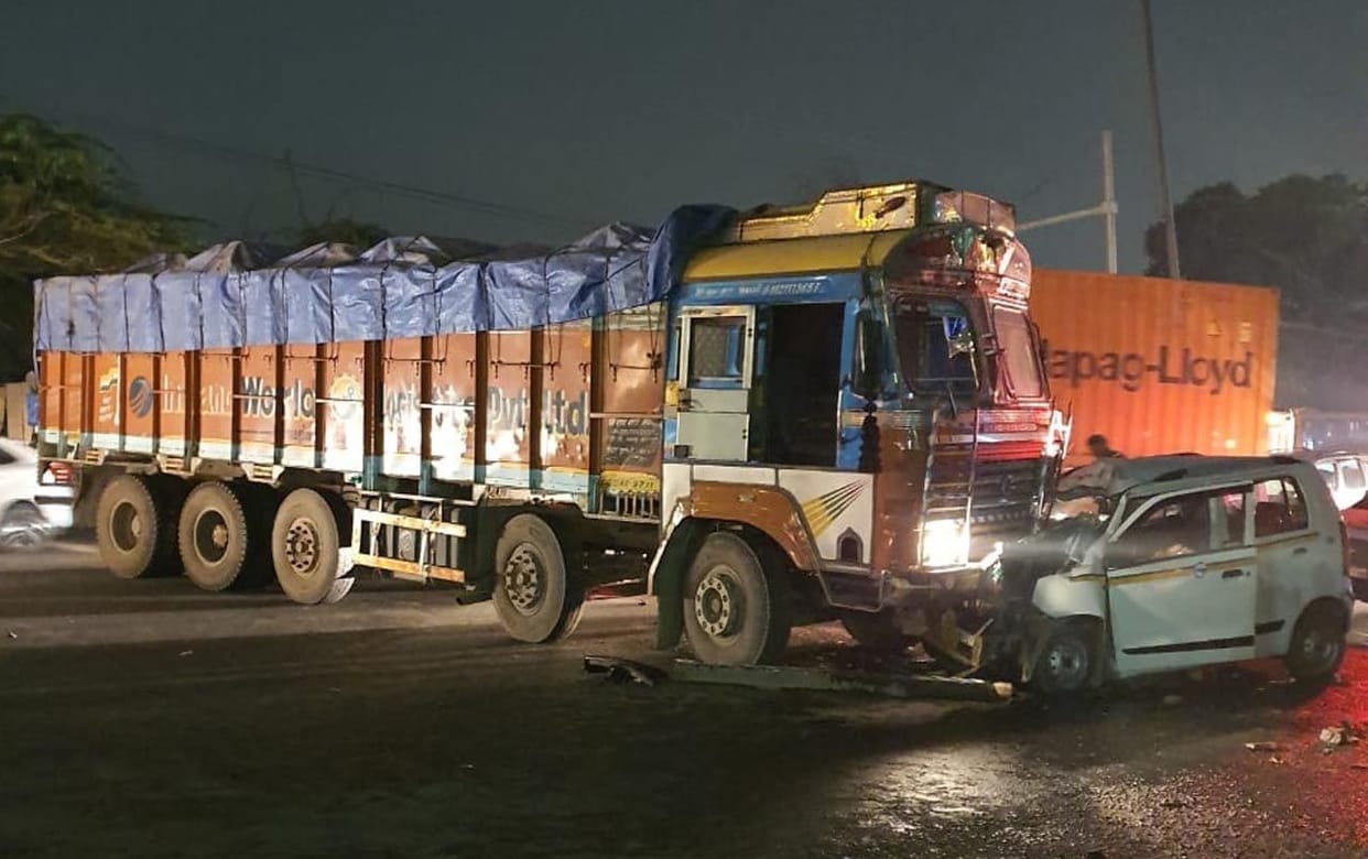 3 died on road accident in delhi