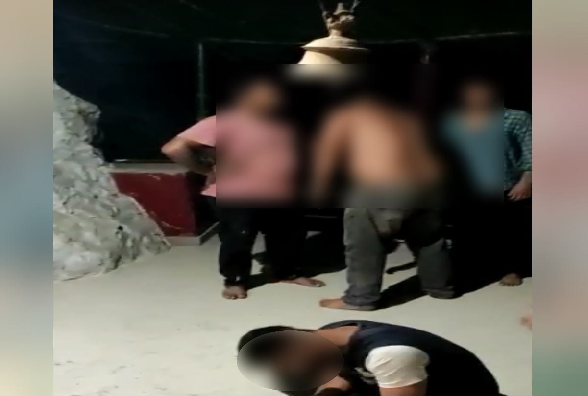 Video of youth beating up in Sundernagar after the old age case viral, complaint to DGP