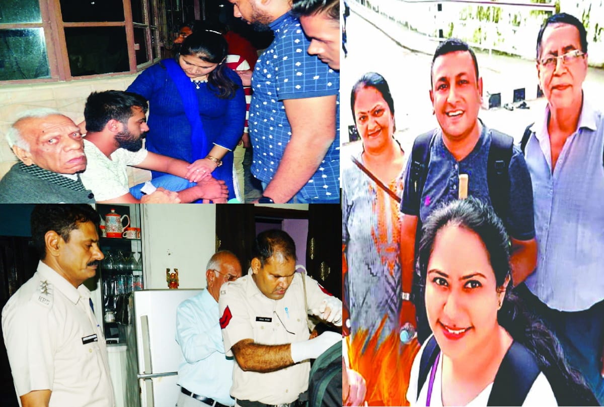 family murder case faridabad accused stayed with darpan overnight after next day of the murder