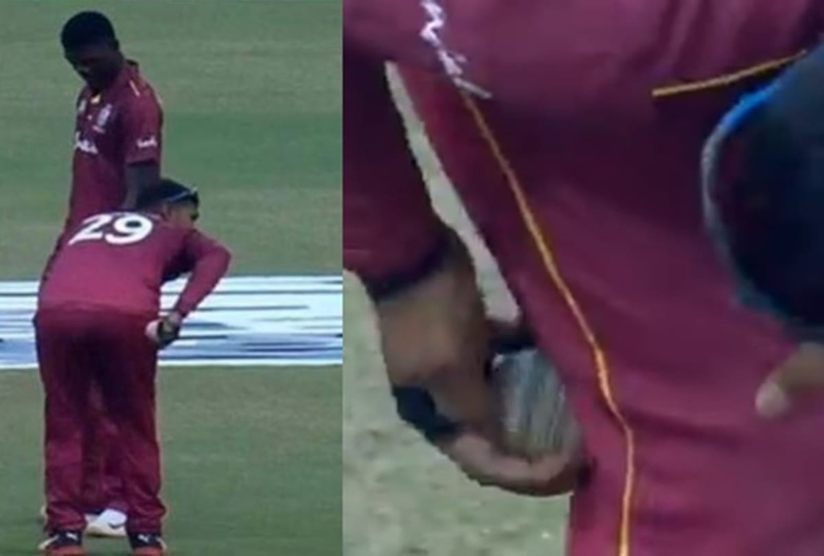 VIDEO: Another Ball tampering case in cricket, This time Nicholas Pooran after Smith and Warner