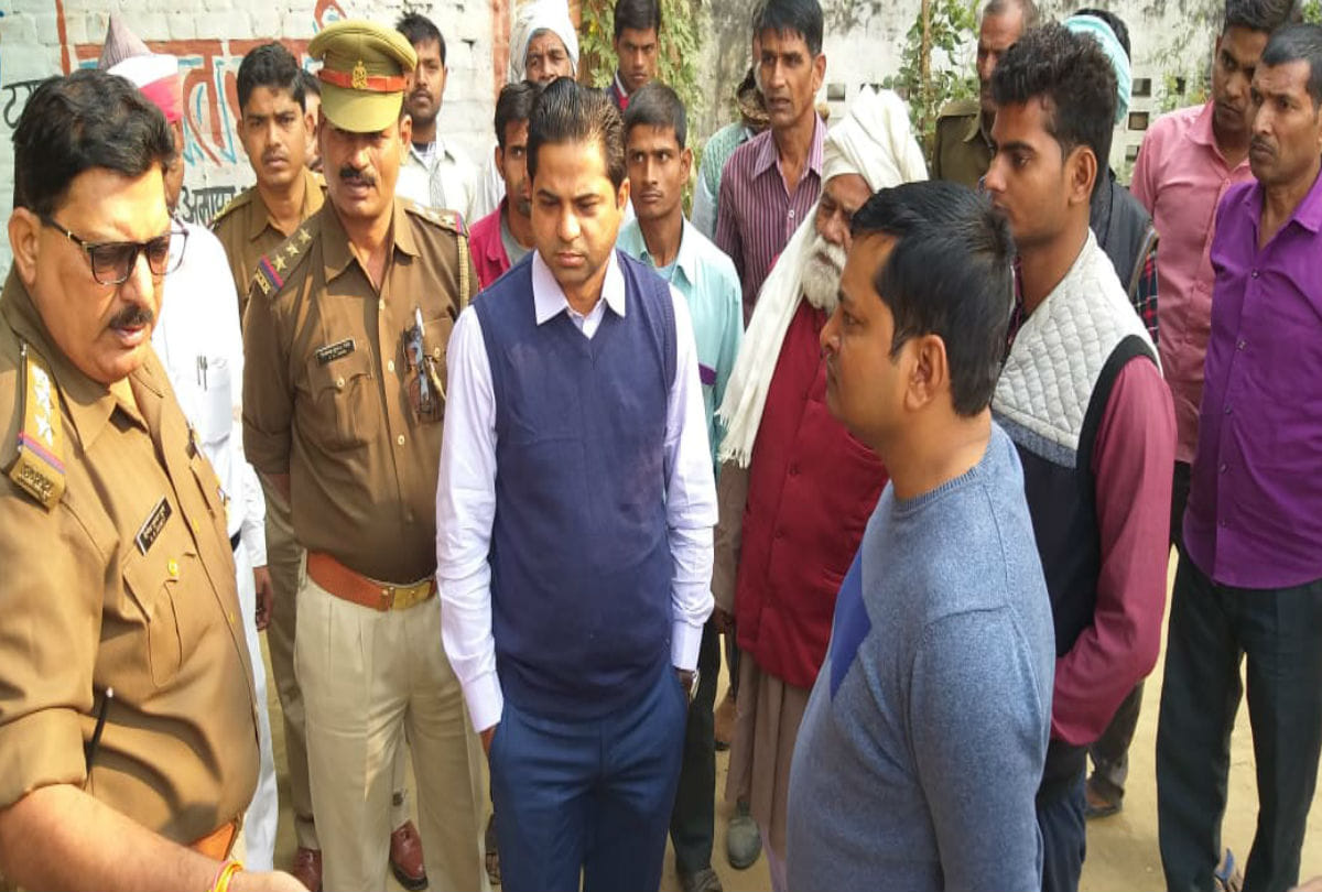 DrunkMan Create Panic in Kasganj The Idol of Shani Broken Crime News