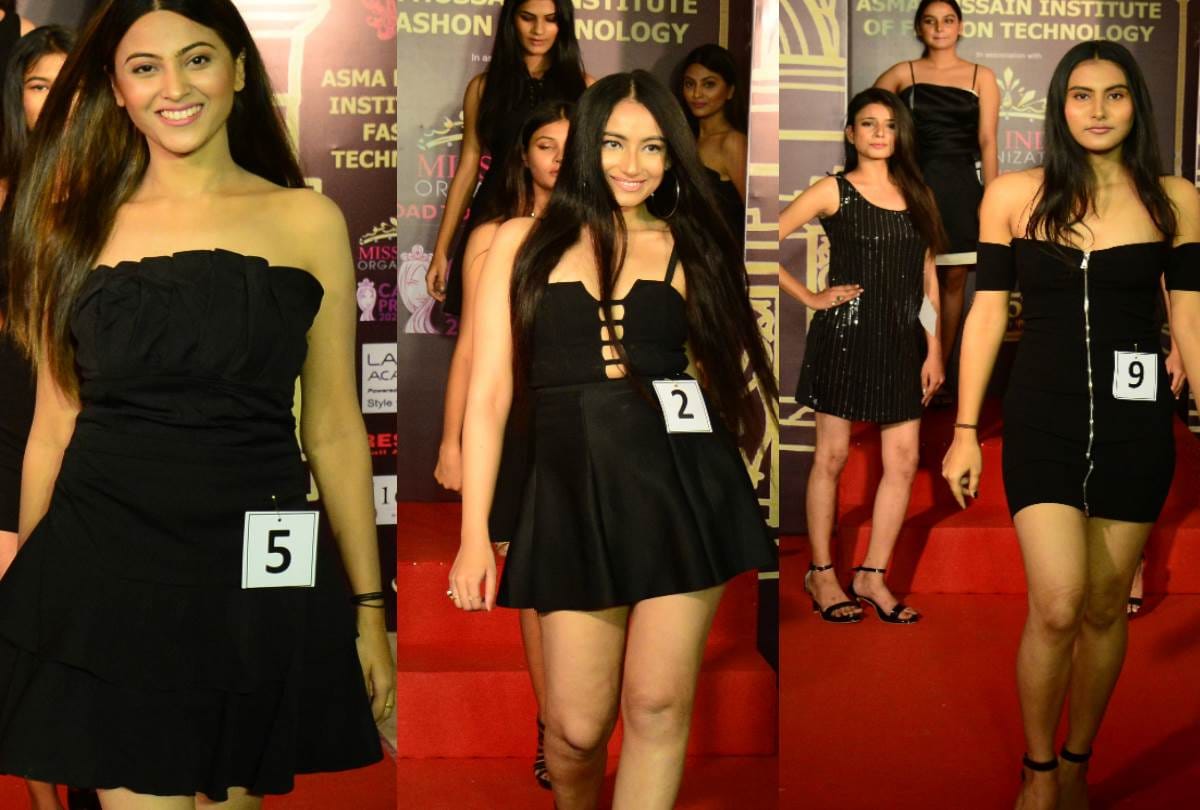 road to miss india program of asma hussain institute of fashion technology in lucknow