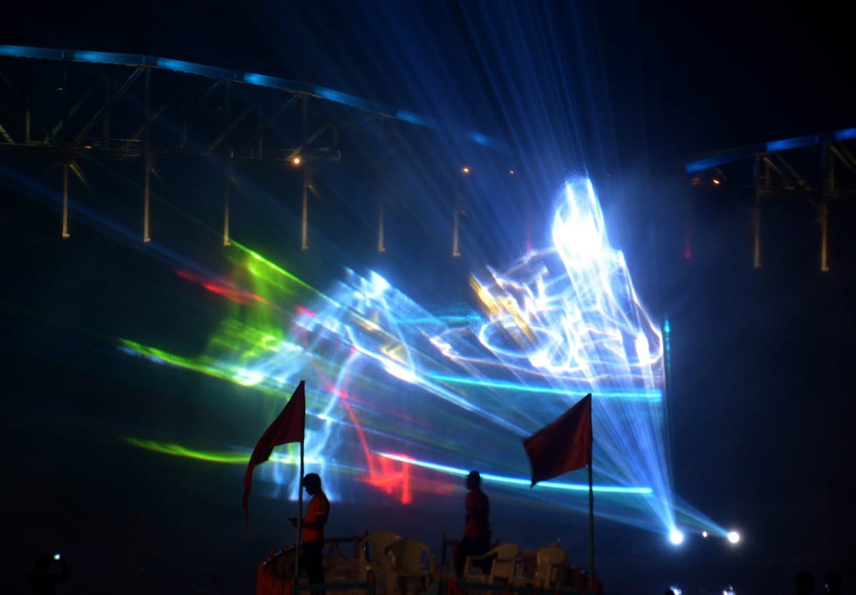 dev deepawali photos kashi celebration lamps ganga ghat varanasi