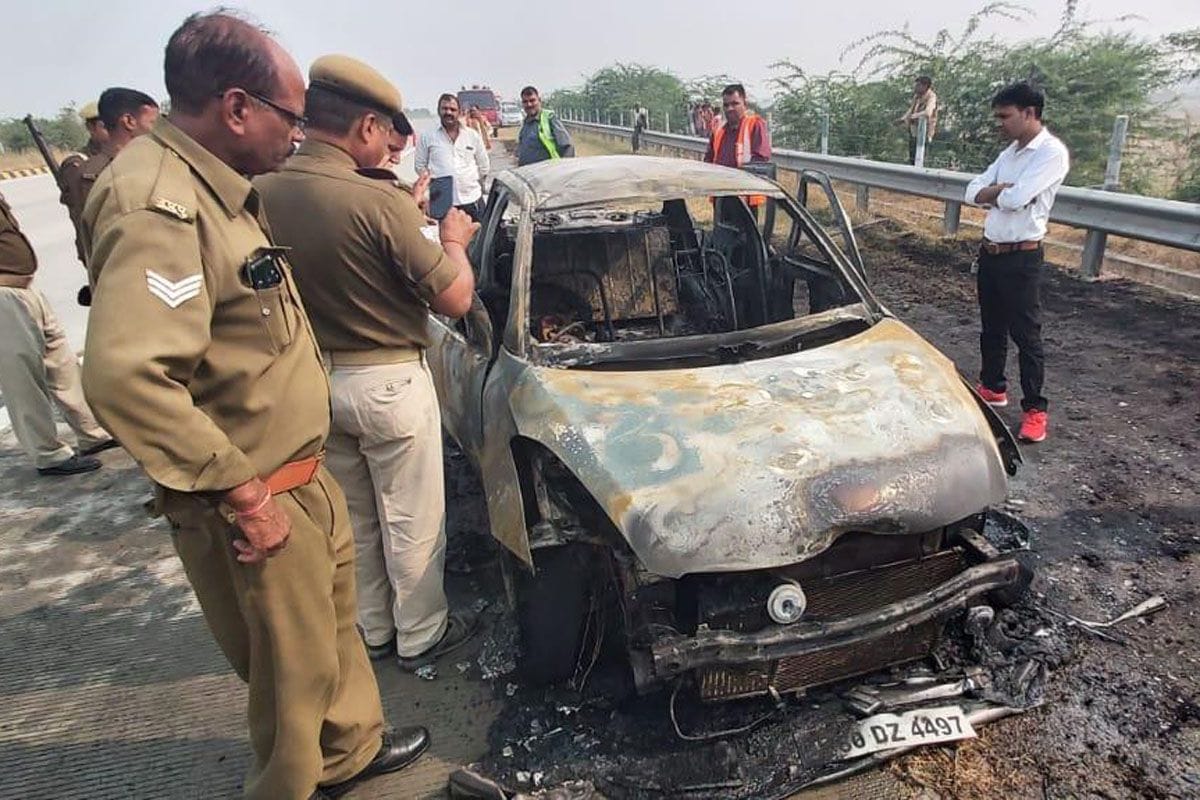 fir the car in expressway