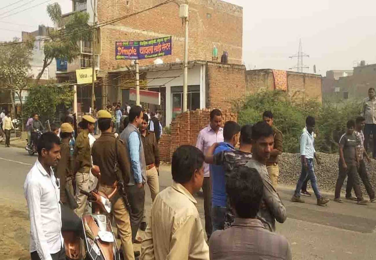 PWD and District Administration came into action on the notice of High Court in auraiya