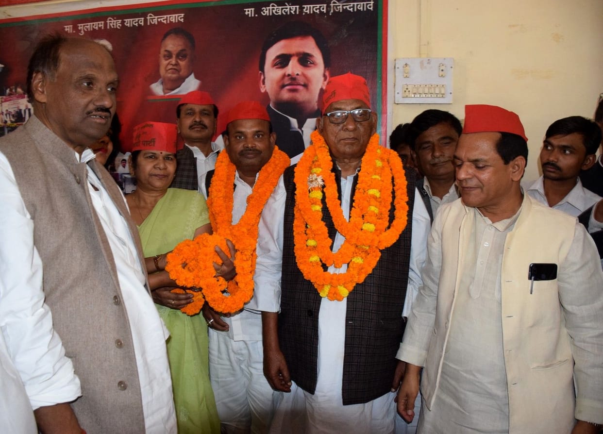 Samajwadi Party welcomed new members of party