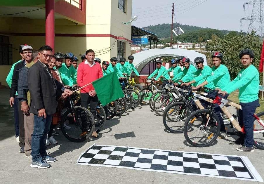 Ten day training camp of mountain biking starts